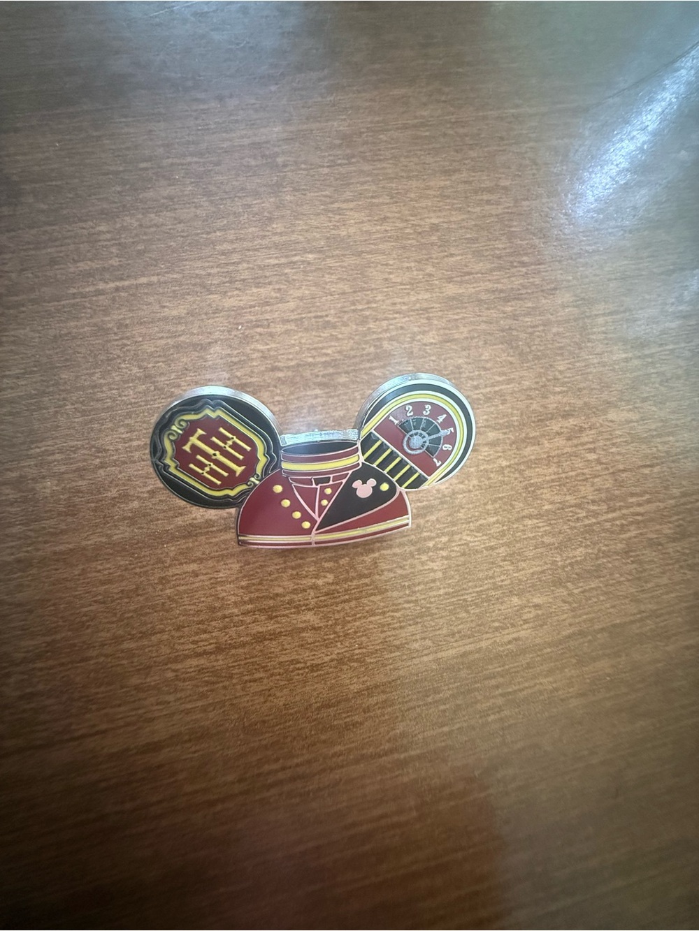 Disney hidden Mickey pin tower of terror hat